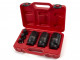 HBM 6 Delige Aandrijfas Doppenset, Montageset Met 1/2" Opname