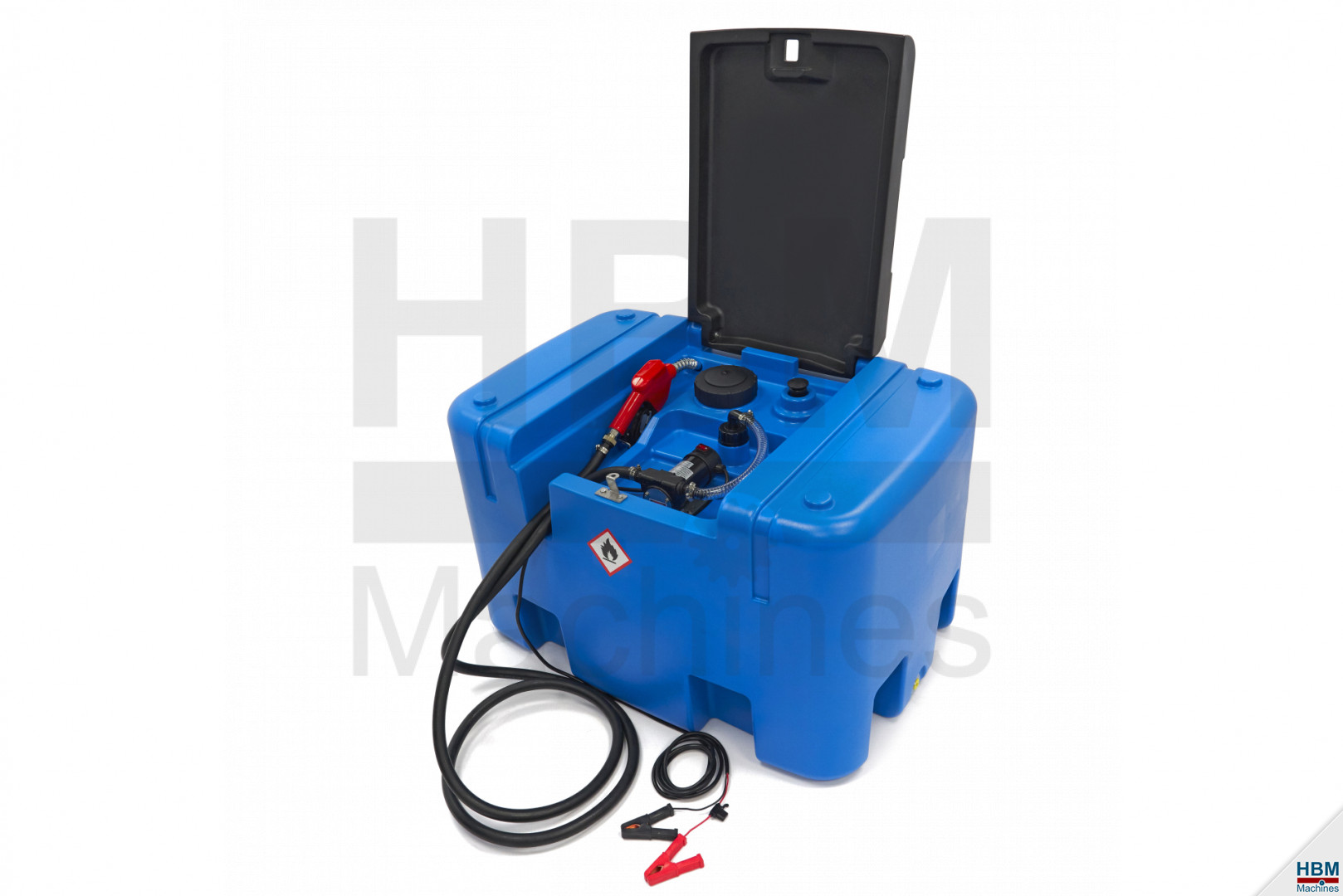 HBM Réservoir mobile de diesel en plastique 12 Volt 400 litres