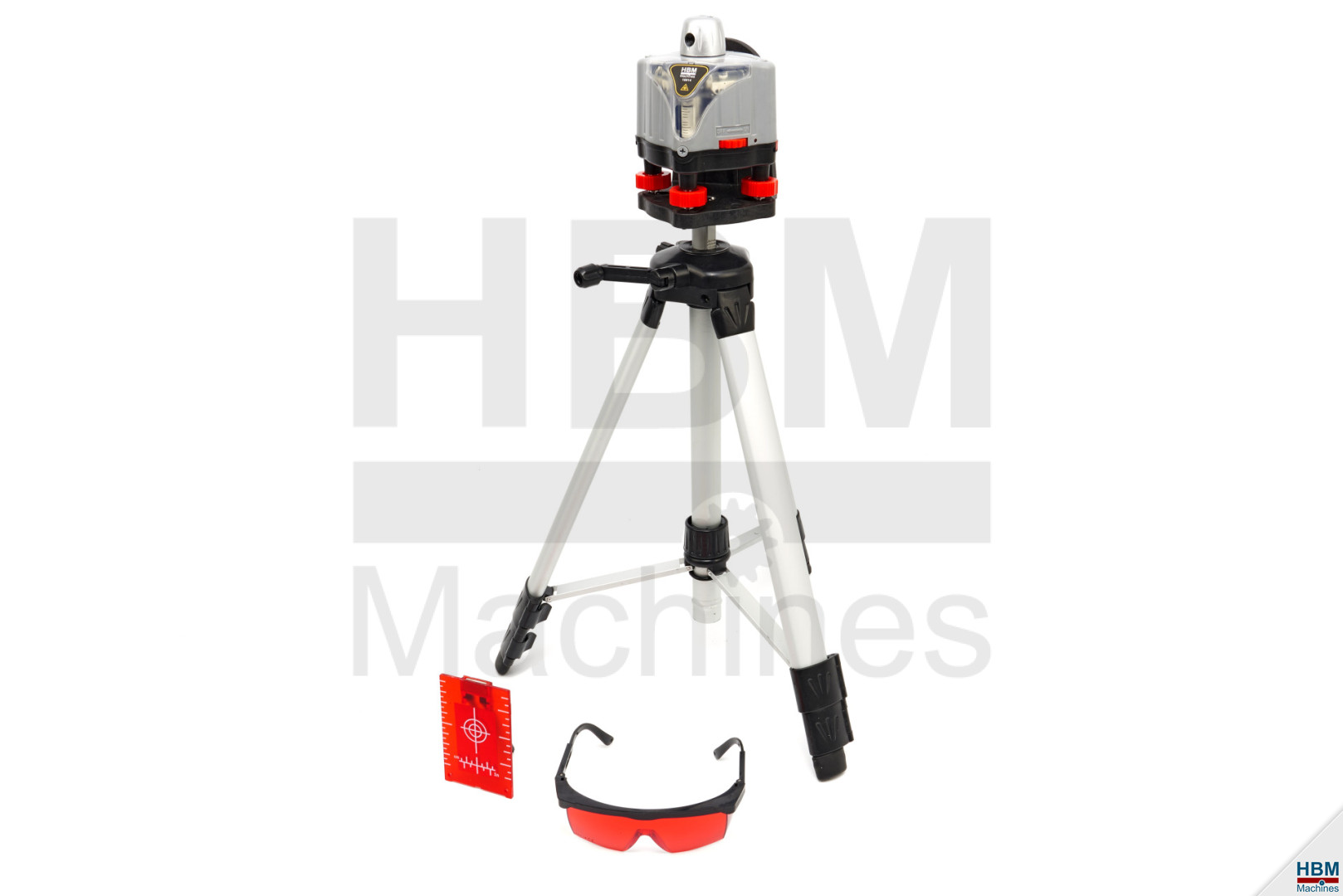Niveau laser rotatif professionnel HBM avec trépied - 30 mètres