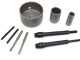 Jeu de scies cloches TCT HBM, jeu de forets en boîte 30 - 50 - 110 mm. Avec accrochage SDS 9-pièces