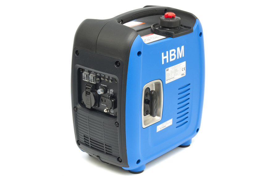 HBM 1000 Watt Inverter Generator, Aggregaat Met 60 cc Benzinemotor, 230V / 12V /5V USB