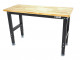HBM 122 Cm. Professionele In Hoogte Verstelbare Werkbank Met Massief Houten Werkblad