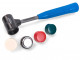 Silverline 37 mm Hamer met 4 Verwisselbare Koppen