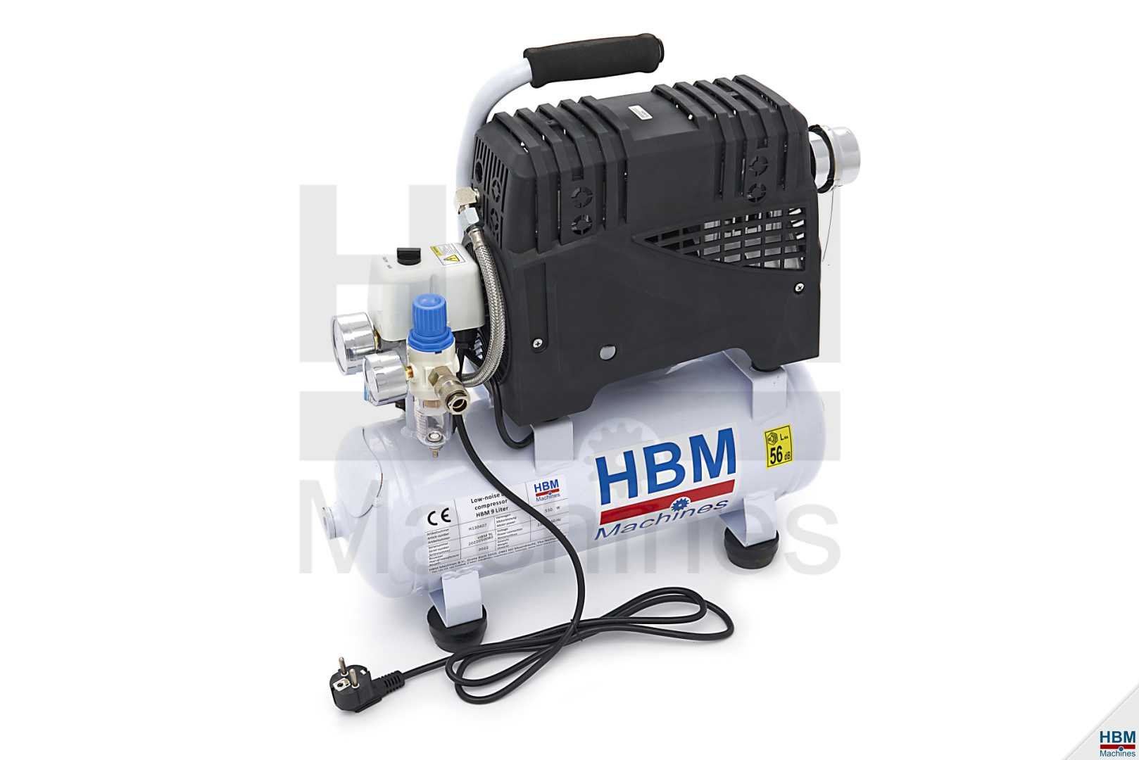 HBM Liter Low Noise Compressor | HBM Machines