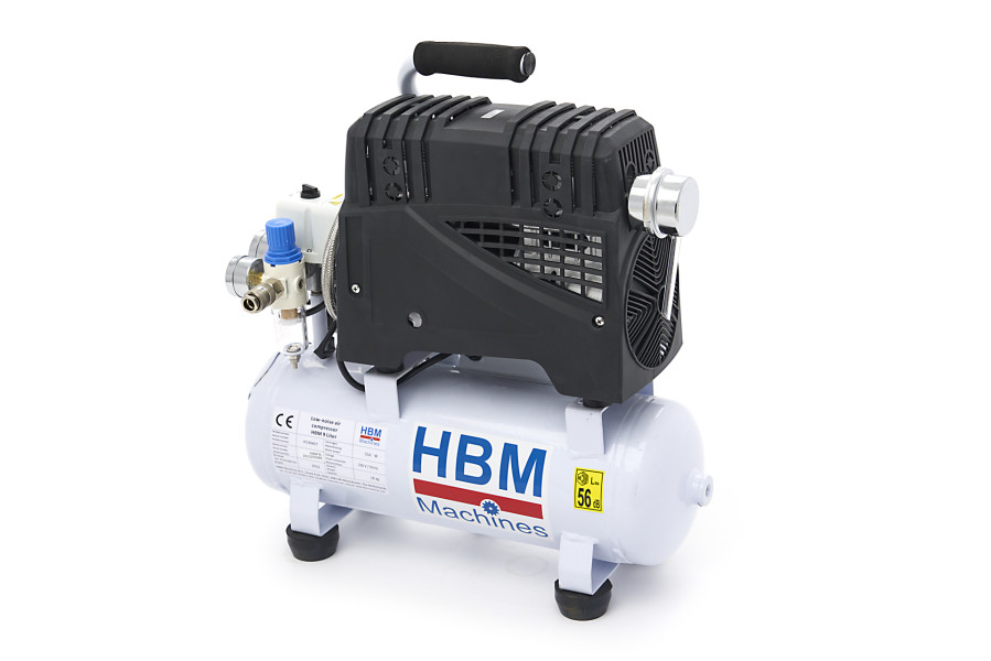 Uitroepteken Konijn comfortabel HBM 9 Liter Professionele Low Noise Compressor | HBM Machines