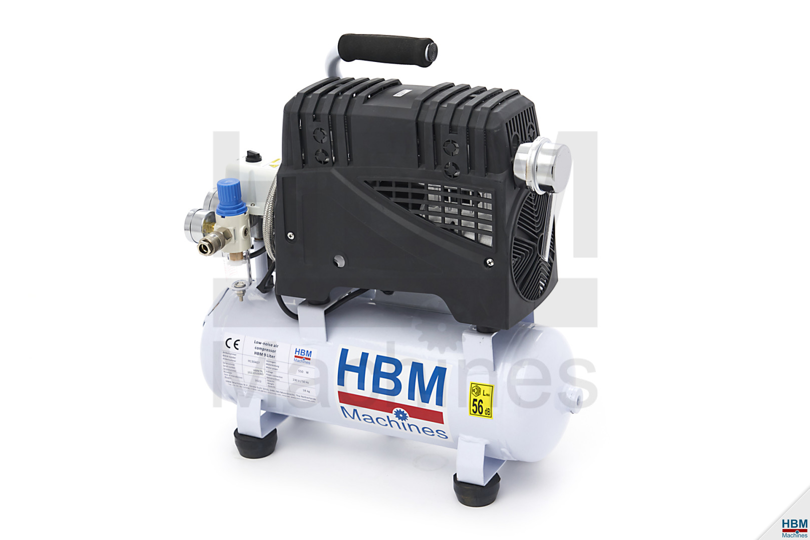 HBM Liter Low Noise Compressor | HBM Machines