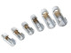 HBM 6 Delige Injector Doppenset