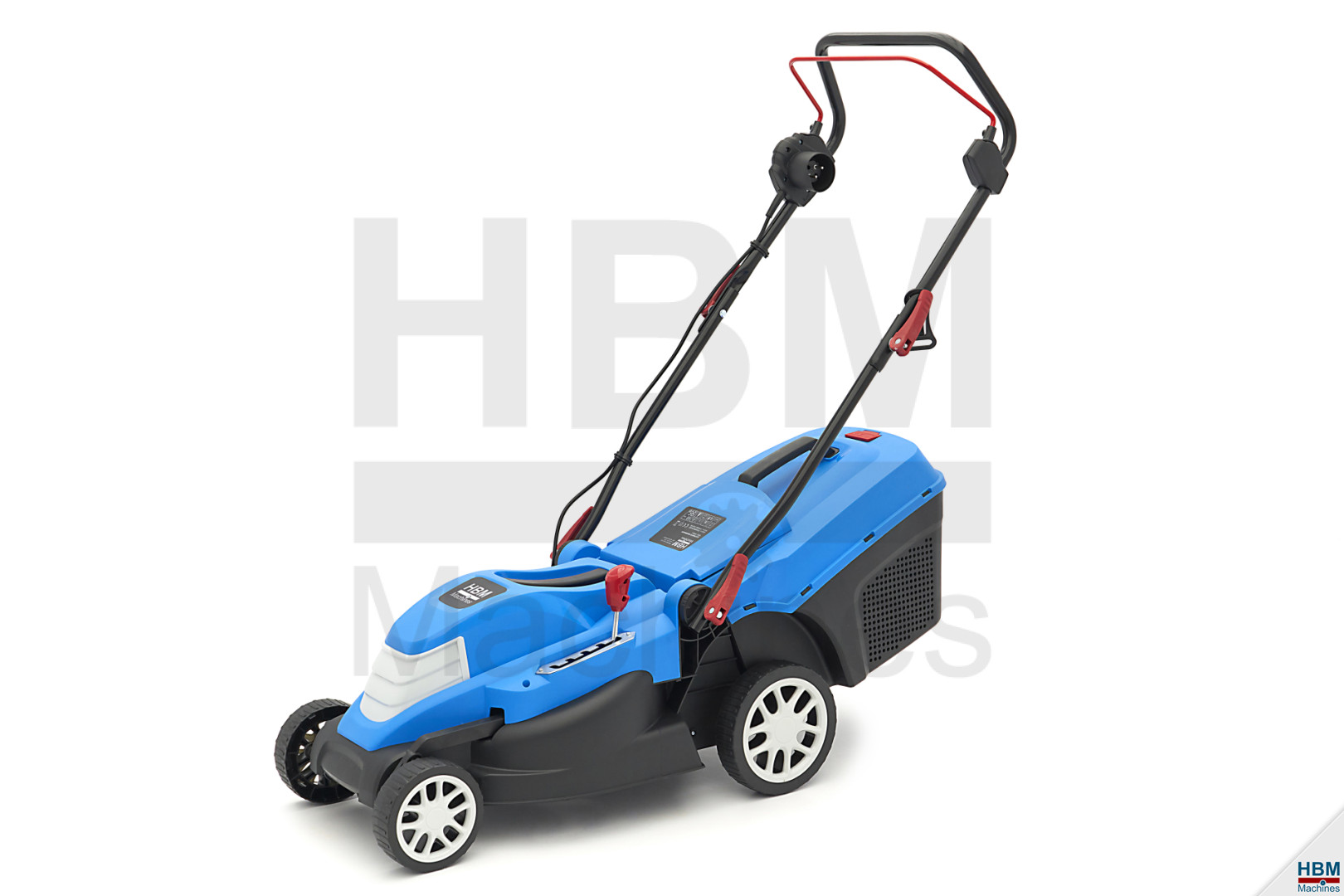Van toepassing zijn Voorbeeld Overtollig HBM 1.600W elektrische grasmaaier - 38 cm snijbreedte | HBM Machines