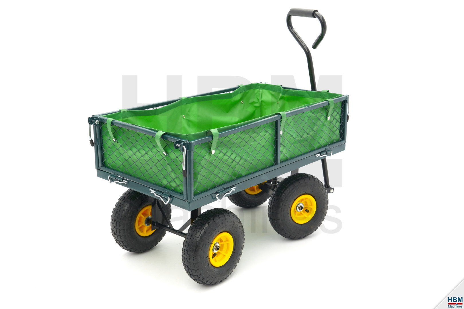 HBM Chariot de 100 kg, chariot de borne, chariot de jardin avec