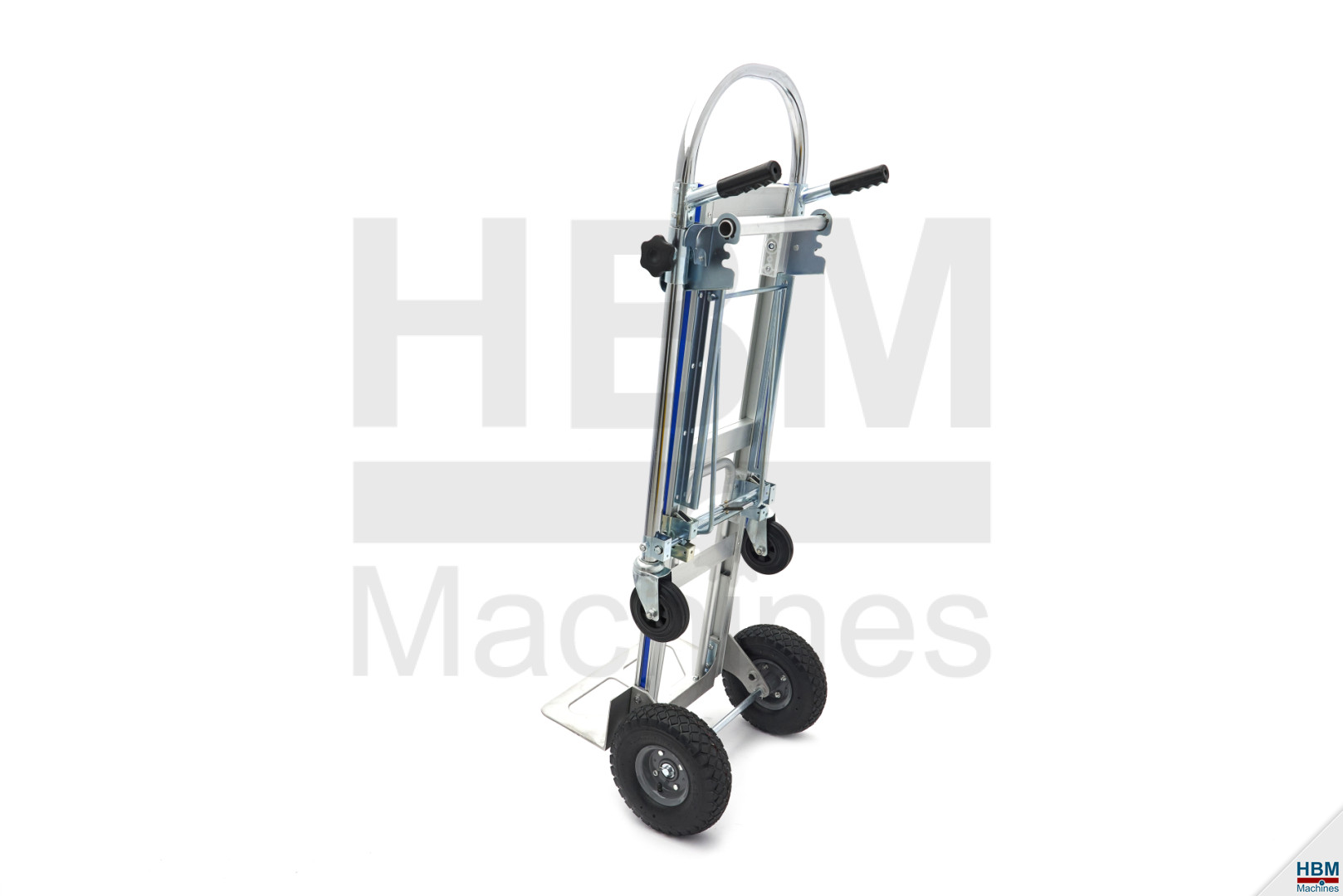 HBM 3 en 1 : chariot pliable en aluminium, chariot de transport et