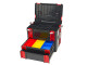 HBM 2 Delige Toolboxenset, Systainerset Met 2 Laden, Vakverdeling en Opbergbakjes