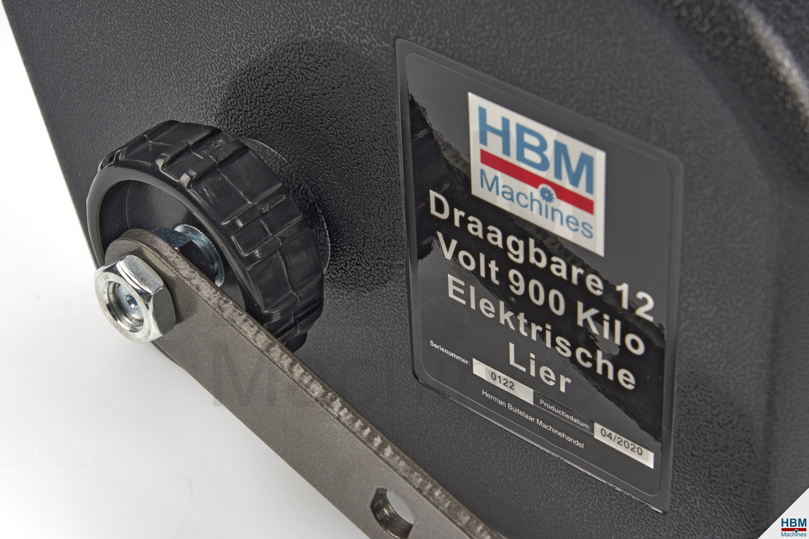 Treuil électrique portable 12 volts de 900 kilos de HBM