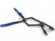 HBM 430 mm. Professionele Extra Lange Slangklemtang Met Gebogen Bek