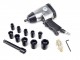 HBM 17 Delige 1/2" Slagmoersleutelset