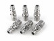 HBM Euro Insteeknippel 1/4" Uitwendig