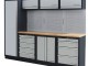 Kraftwerk modulair werkplaatssysteem, 4-delig, 3964B